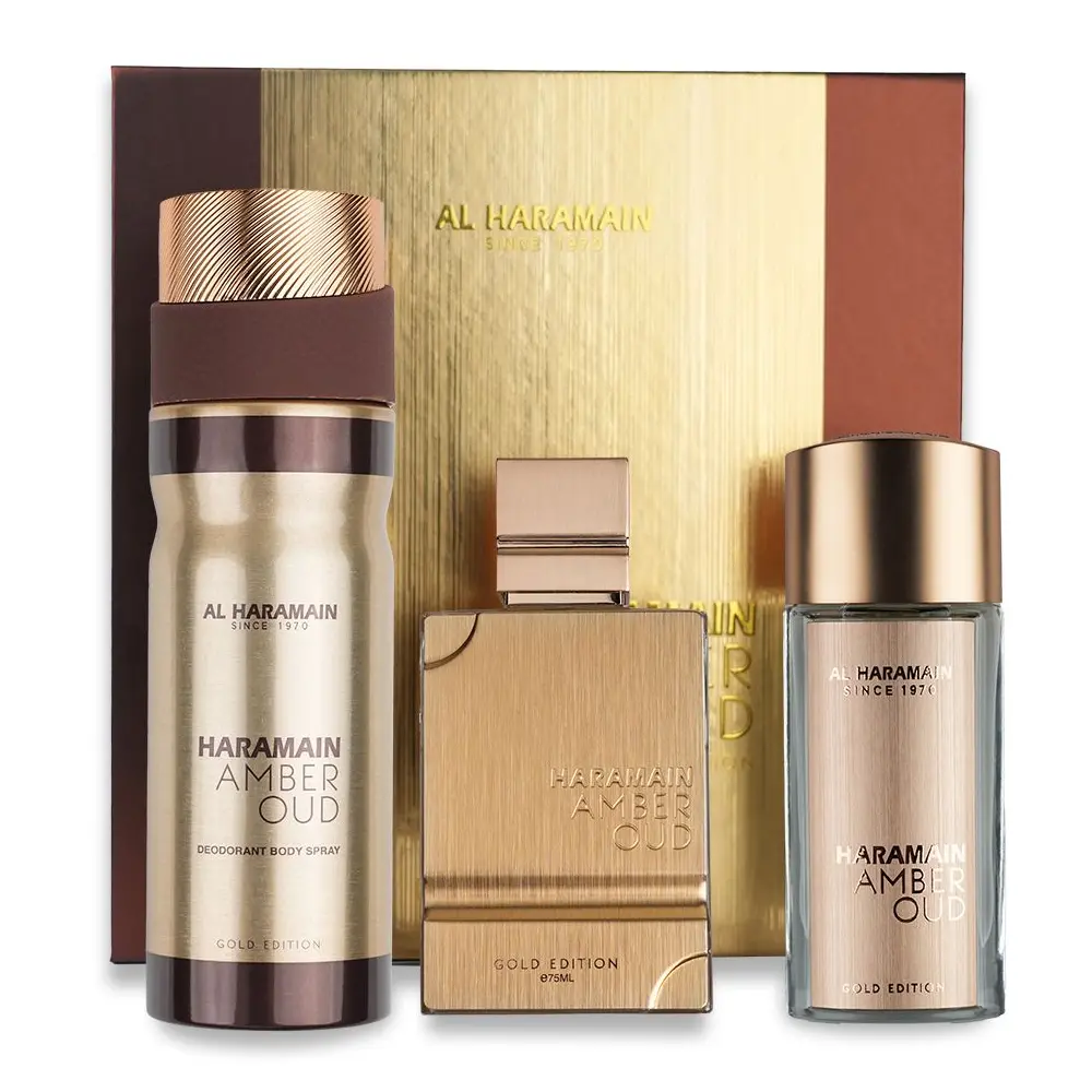 Al Haramain Amber Oud Gold Gift Set