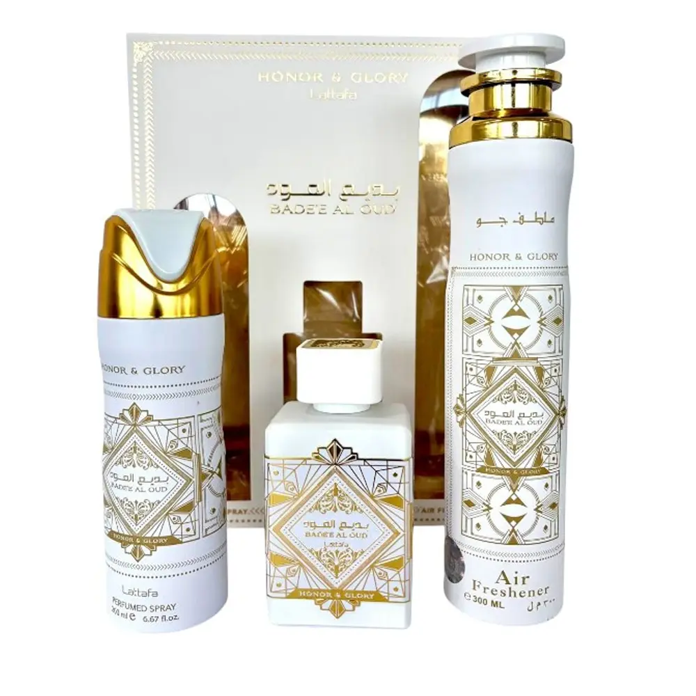 Lattafa Pack Bade'e Al Oud Honor & Glory